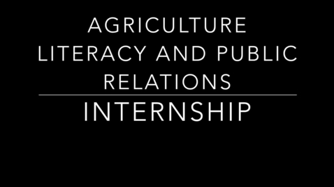 Thumbnail for Internship – DuPage County Farm Bureau – Rachel Ransom