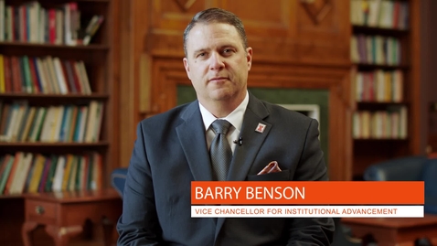 Thumbnail for Vice Chancellor for Institutional Advancement: Barry Benson