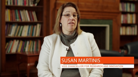 Thumbnail for Vice Chancellor for Research and Innovation: Susan Martinis