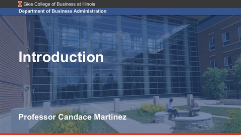 Thumbnail for Course Introduction