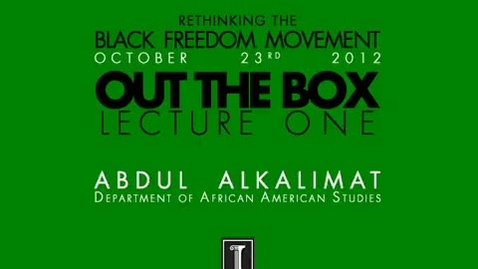 Thumbnail for Out the Box, Part 1