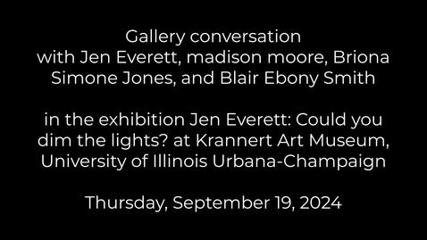 Thumbnail for Could You Dim the Lights Gallery Conversation