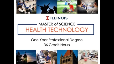 Thumbnail for Master of Sciene in Health Technology