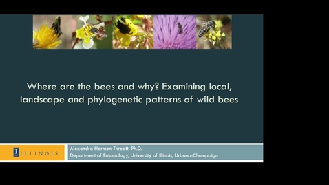 Thumbnail for NRES 2014 Fall Seminar Series 141024 - Alexandra Harmon-Threatt.mp4