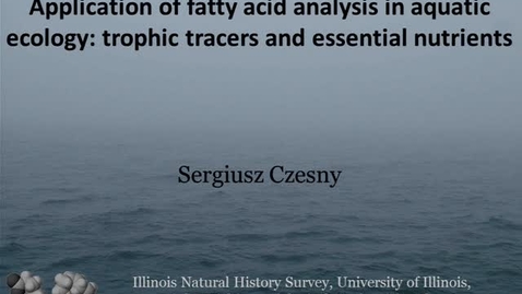 Thumbnail for NRES 2012 Fall Seminar Series - Sergiusz Czesny