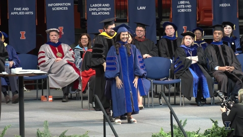 Thumbnail for Doctoral Hooding Ceremony, May 10, 2024