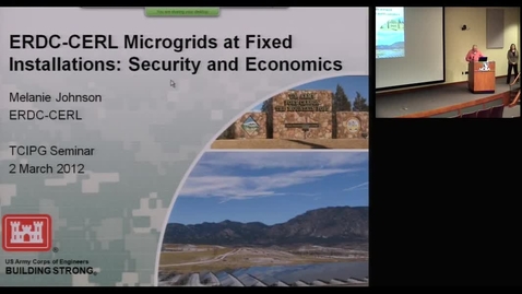 Thumbnail for ERDC-CERL Microgrids at Fixed Installations: Security and Economics