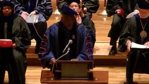 Thumbnail for 2017 December University of Illinois Doctoral Hooding Ceremony