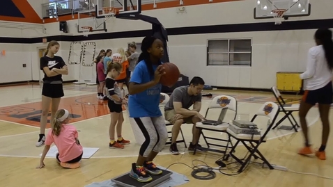 Thumbnail for Inspiring Young Engineers at Girl's Basketball Camp