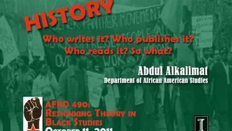 Thumbnail for AFRO 490: History