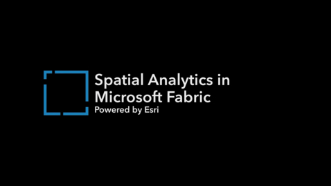 Thumbnail for Spatial Analytics in Microsoft Fabric